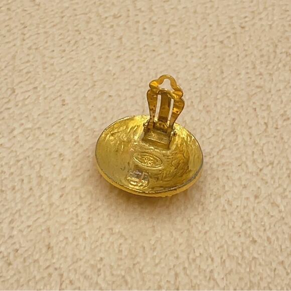 Authentic Chanel Coco Marks 96A GP earrings 22.72g W/Box - Picture 11 of 12